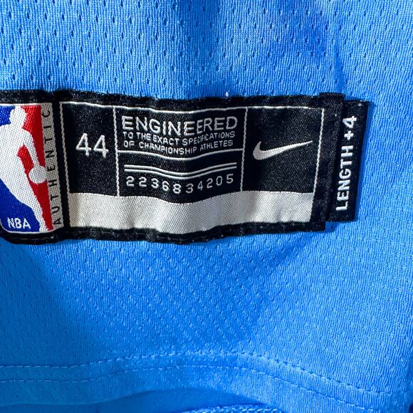 Nike Dwyane Wade #3 Miami Heat ViceWave City Edition Jersey | Vapor Blue Size 44 - Picture 4 of 6